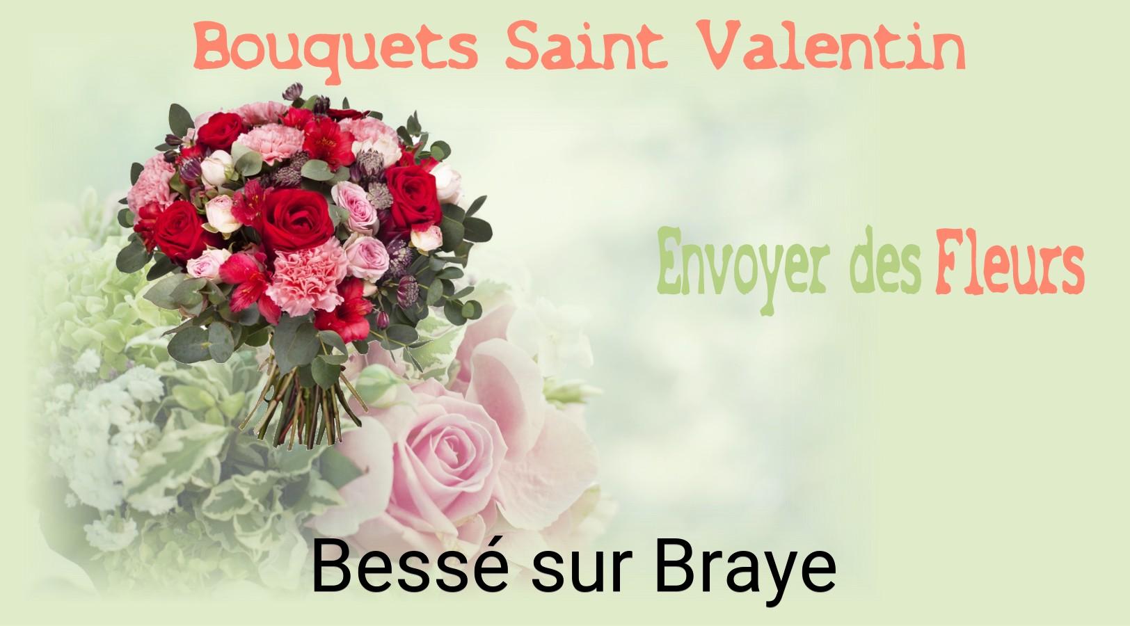 Roses de Saint-Valentin livrées à Bessé-sur-Braye