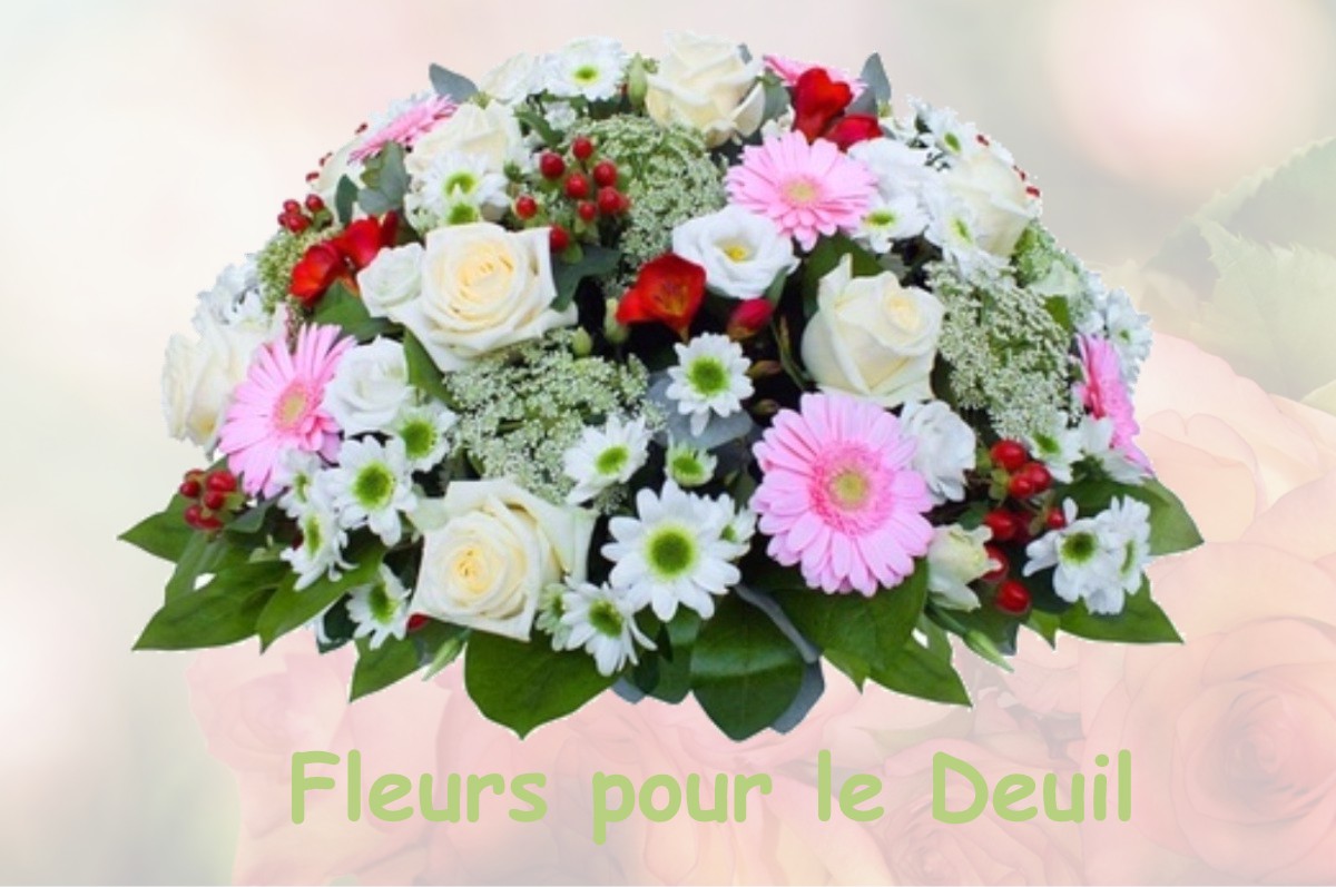 fleurs deuil BESSE-SUR-BRAYE